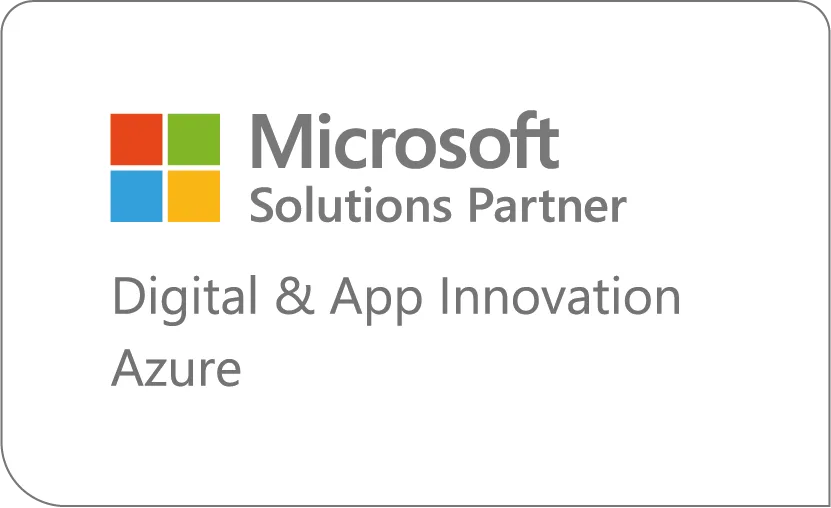 Microsoft Solutions Partner für Digital and App Innovation on Azure